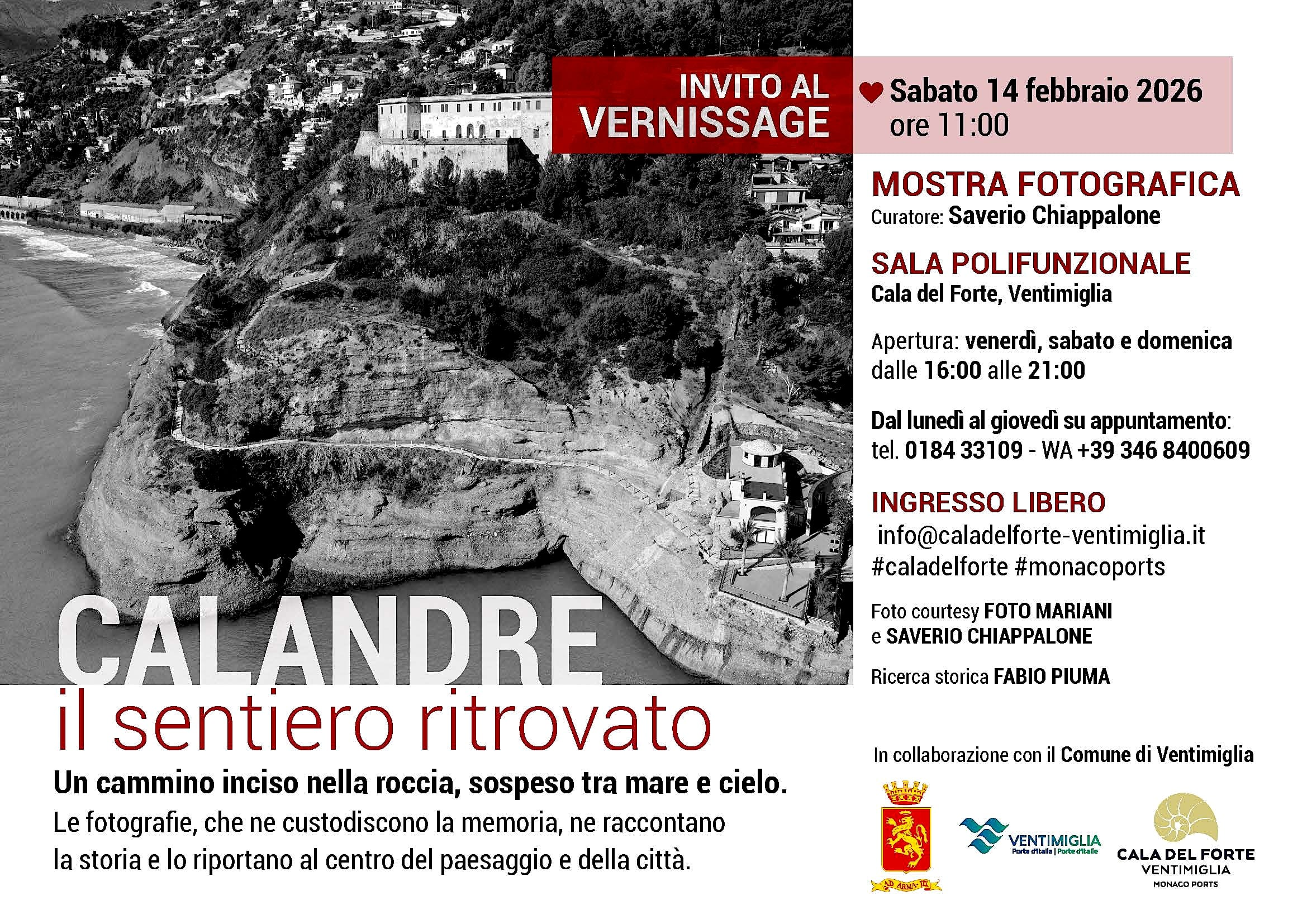 vernissage mostra Calandre